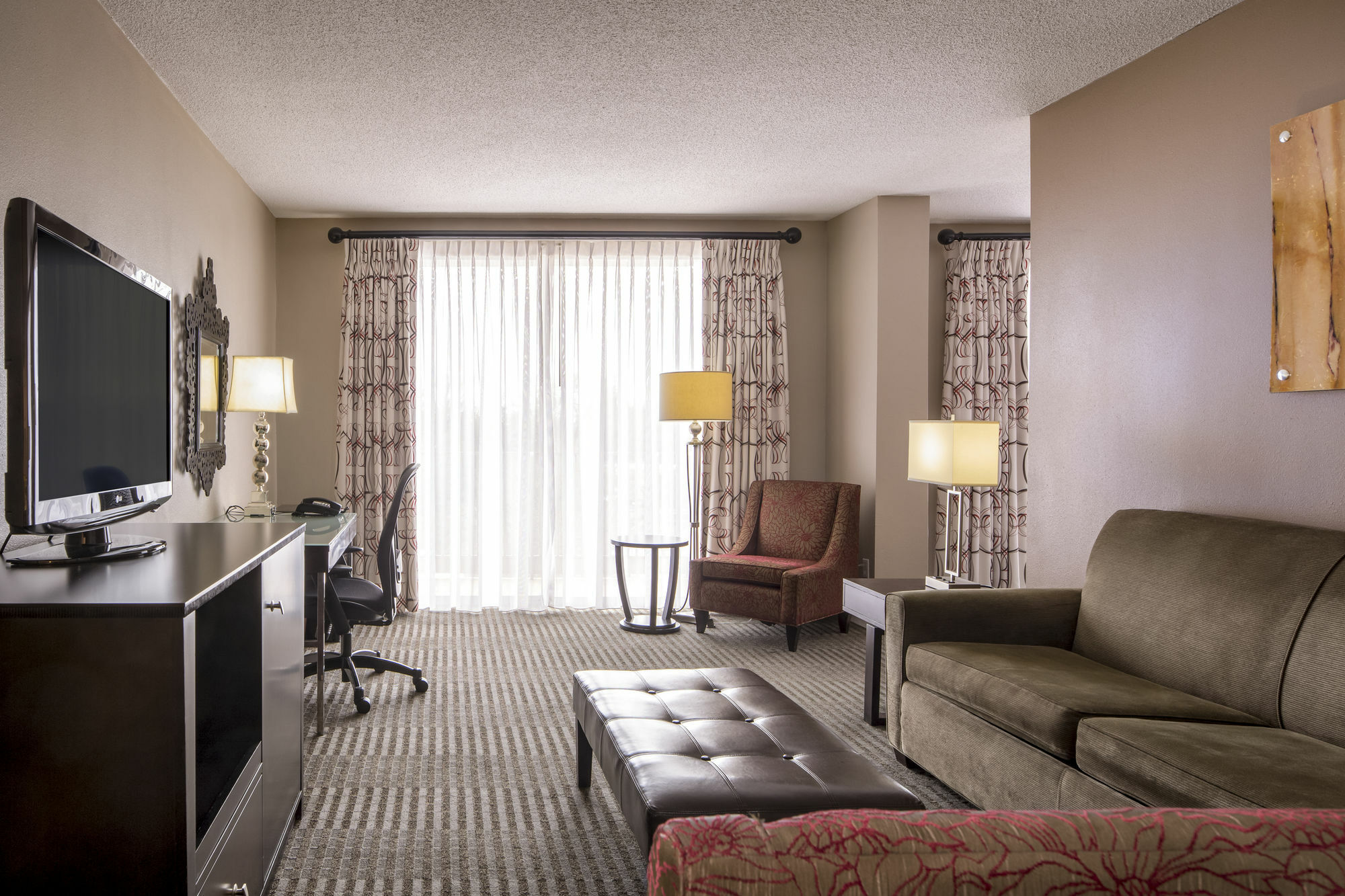 Doubletree By Hilton Hotel Raleigh - Brownstone - University Luaran gambar